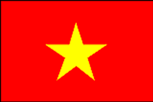  ベトナム国旗イメージ